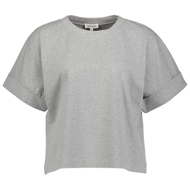 Grijze katoenen T-shirt Mary Club L'avenir