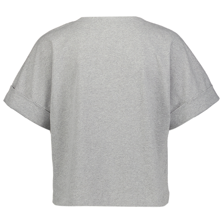 Grijze katoenen T-shirt Mary Club L'avenir