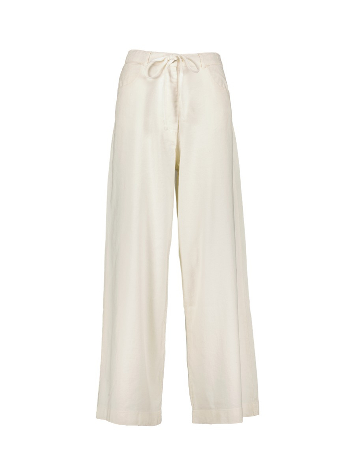 Beige geklede broek Solange Club L'Avenir 