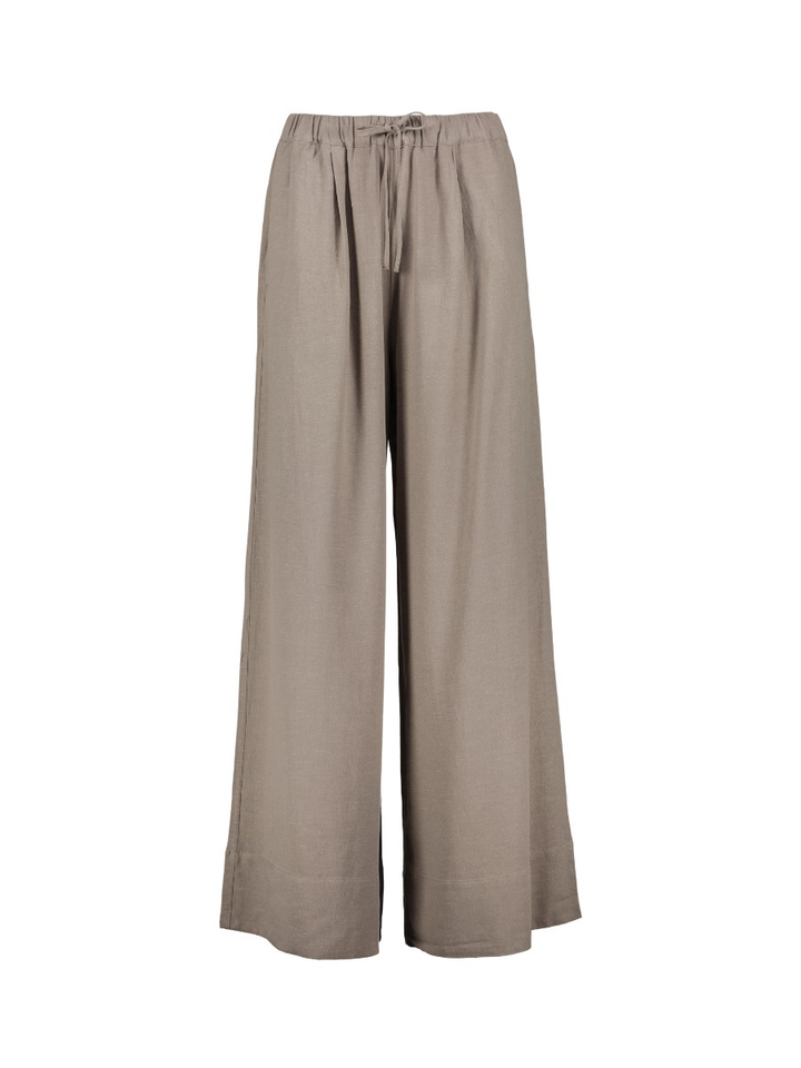 Bruine geklede broek Zadar Club L'avenir 