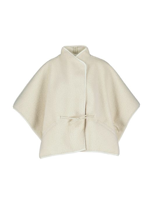 Beige jas in teddy Noelle Club L'avenir