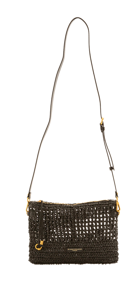 Crocet zwart crossbody Nepheli Gianni Chiarini 