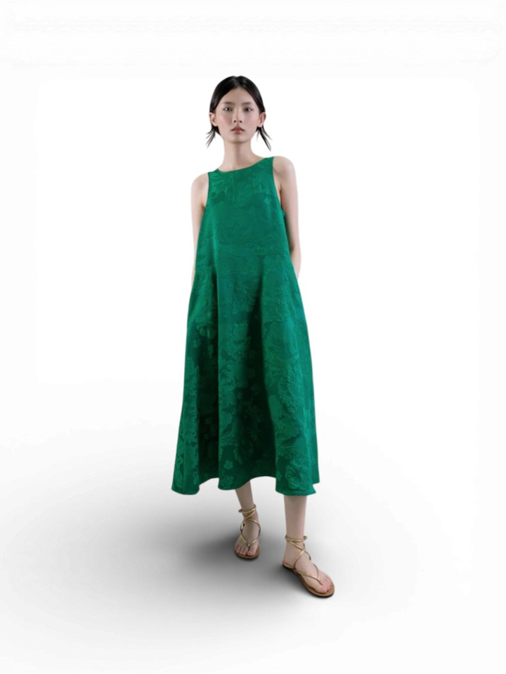Groen casual kloeed Psophia