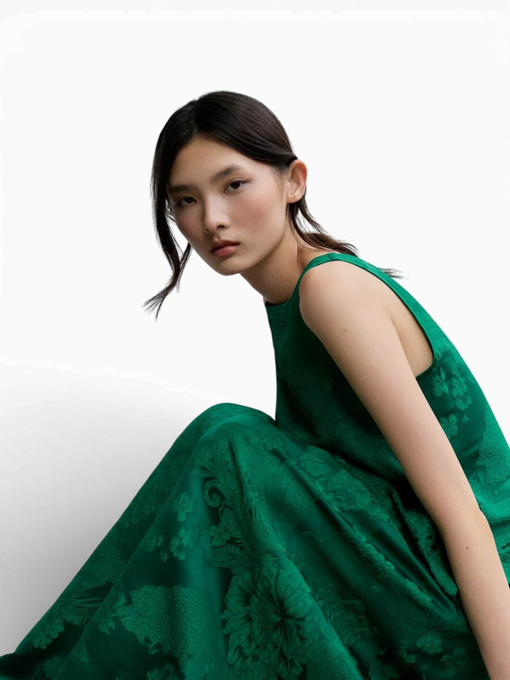 Groen casual kloeed Psophia
