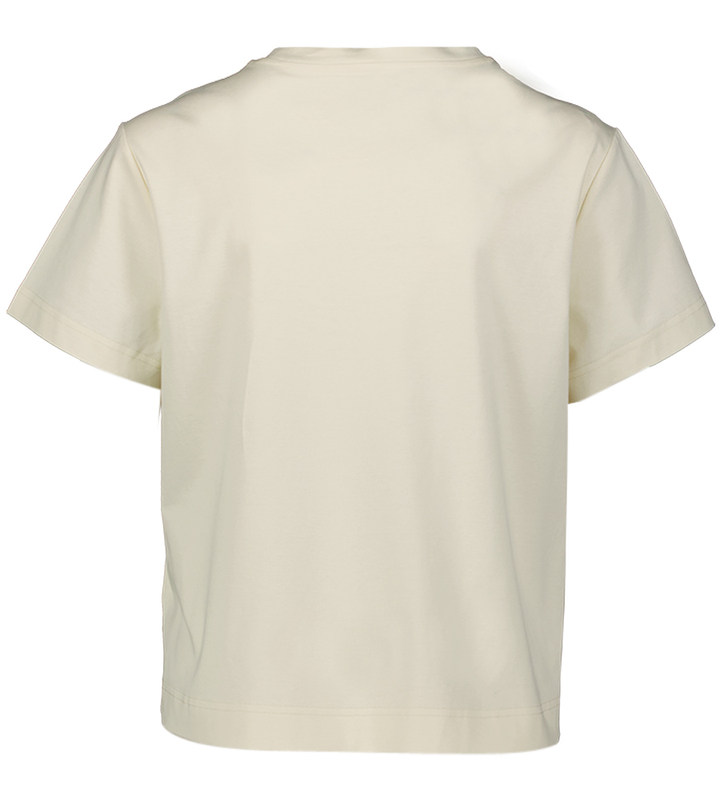 Ecru T-shirt met detail Psophia 