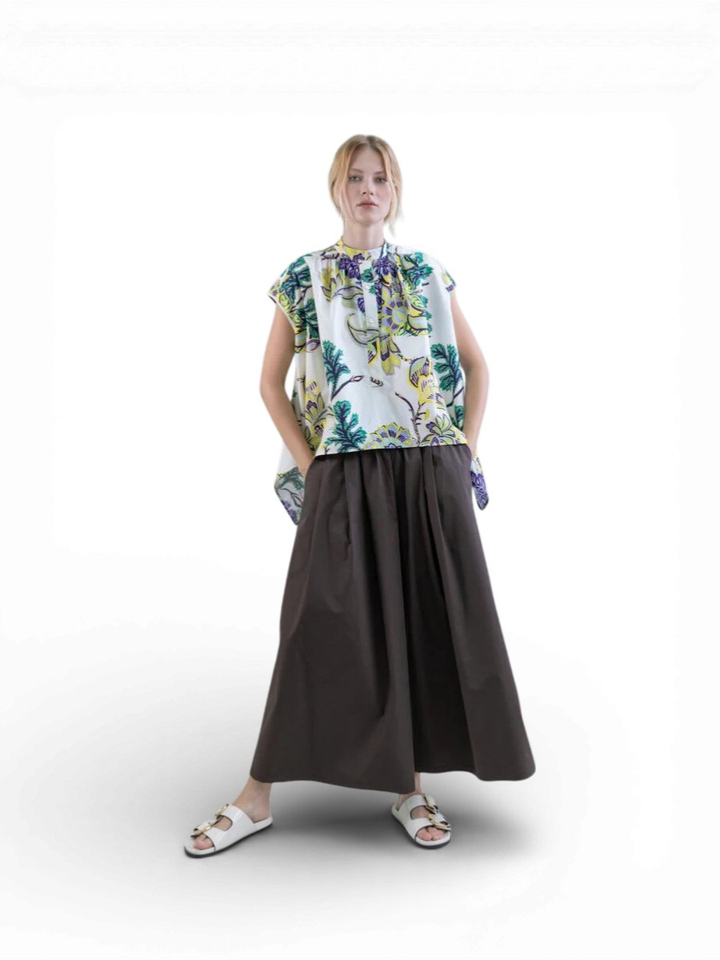 Bruine casual broek Psophia