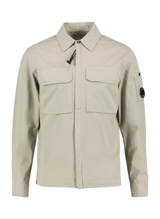 Beige hemd met knoopsluiting Cp Company