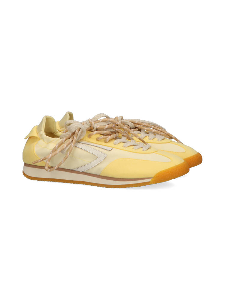 Double cream lage sneakers Panther Puraai