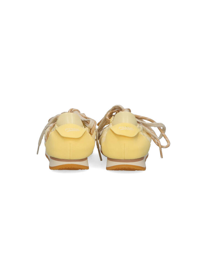 Double cream lage sneakers Panther Puraai