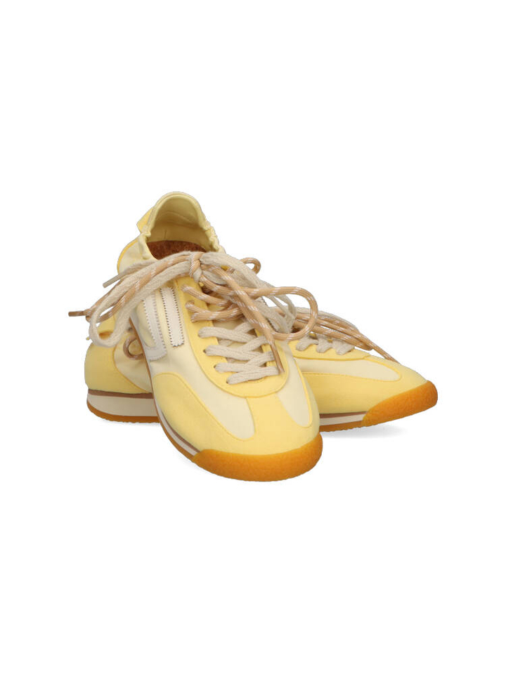 Double cream lage sneakers Panther Puraai