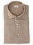 Beige linnen hemd (regular fit) met lange mouwen Xacus 