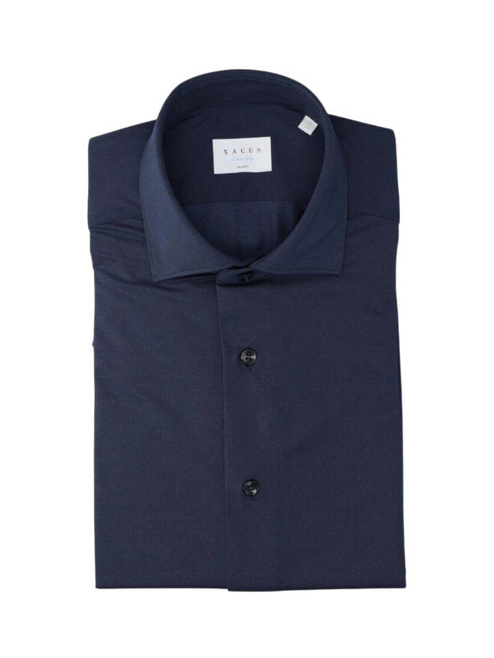 Jersey hemd (regular fit) met lange mouwen Xacus