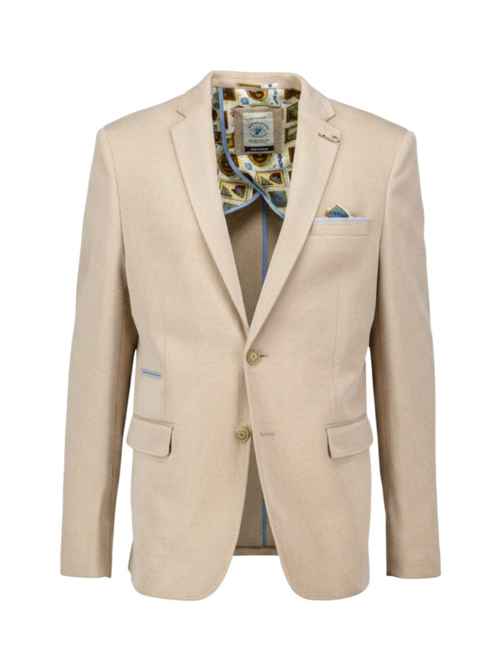 Zandkleurige blazer A Fish Named Fred