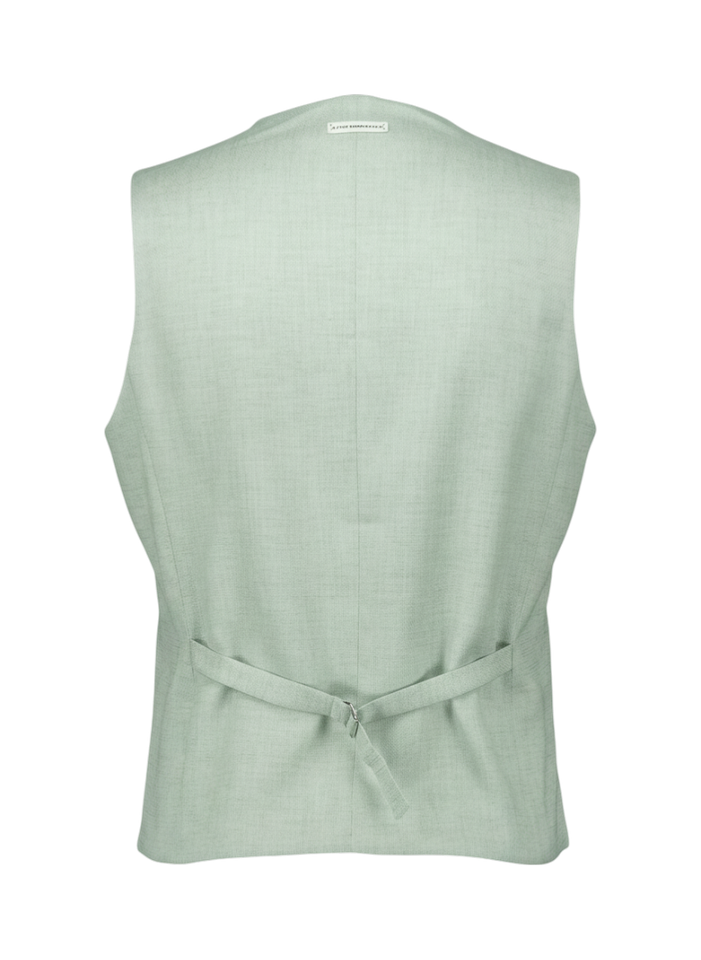 Groene gilet met knoopsluiting A Fish Named Fred