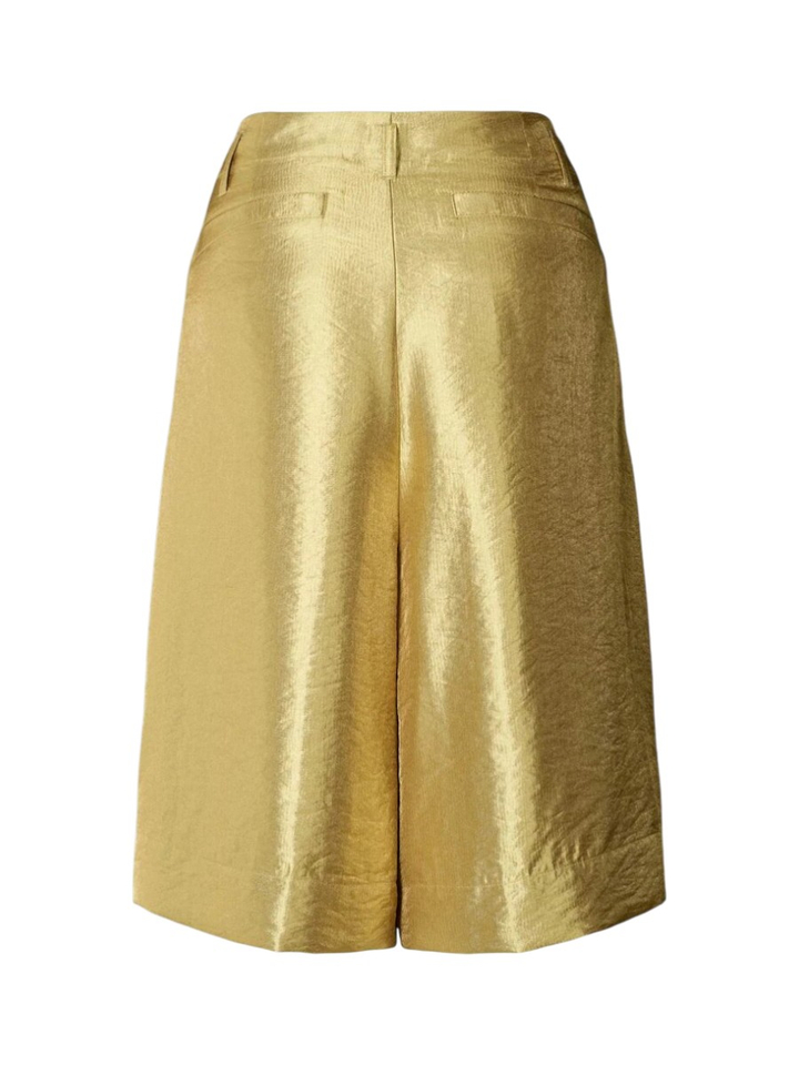 Goudkleurige short Feliza Rabens Saloner