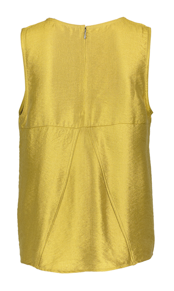 Goudkleurige top Piper Rabens Saloner 
