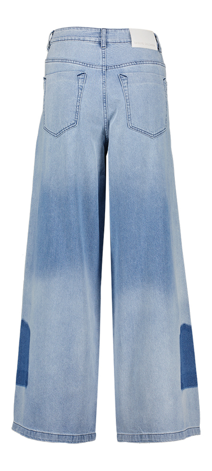 Lichtblauwe wijde jeans Lane Rabens Saloner