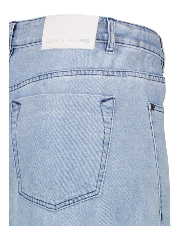 Lichtblauwe wijde jeans Lane Rabens Saloner