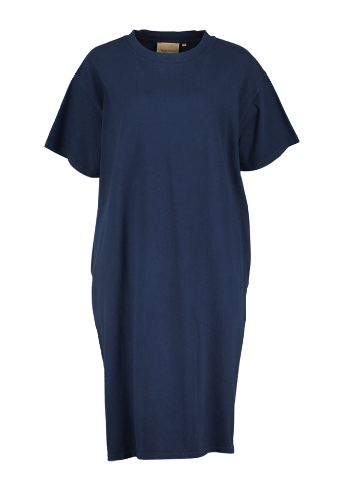 Blauwe t-shirt jurk Tatiana Rue De Tokyo