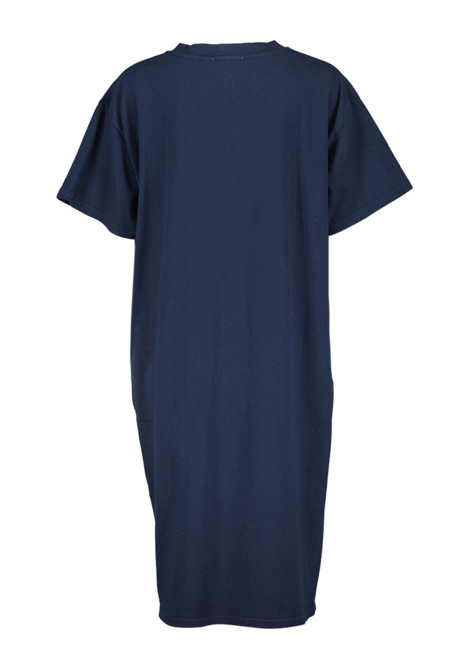 Blauwe t-shirt jurk Tatiana Rue De Tokyo
