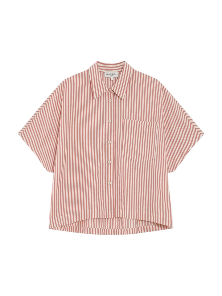 Oversized gestreepte bloes Vercia Grace&Mila