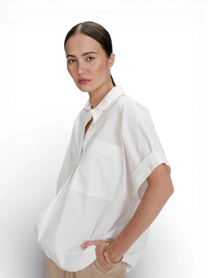 Witte oversized bloes Versigney Grace&Mila