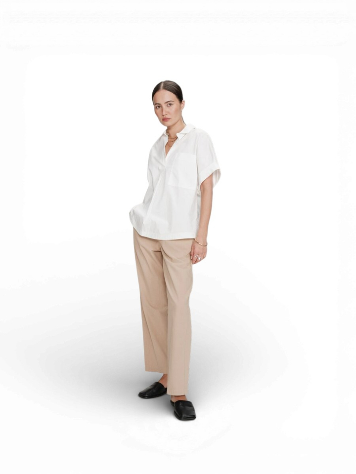 Witte oversized bloes Versigney Grace&Mila