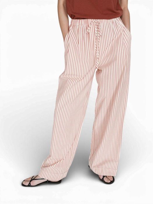 Gestreepte wijde broek Volute Grace & Mila