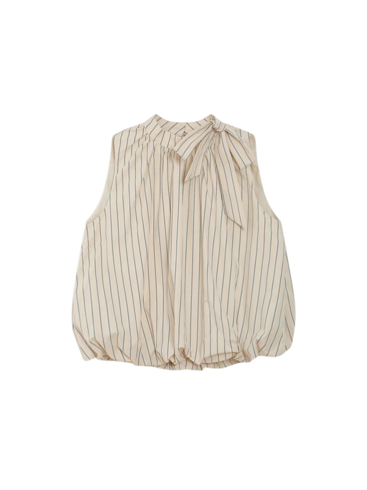Vanille kleurige ballon top Vanya Grace&Mila