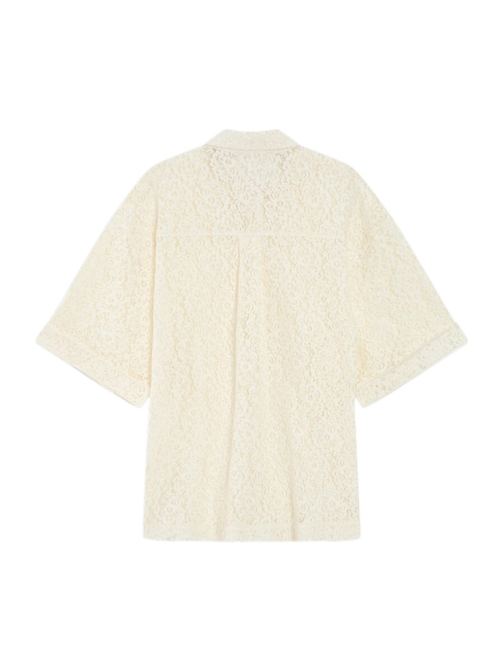 Ecru bloes in broderie Vendel Grace&Mila