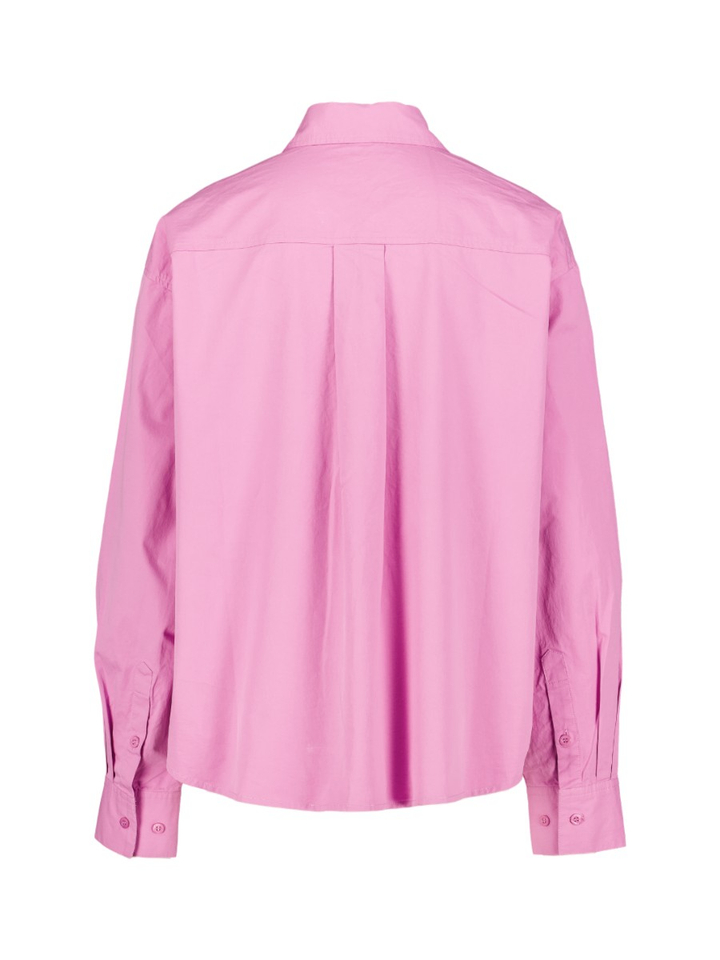 Roze blouse met knoopsluiting Lilo Frnch 