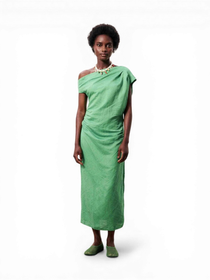 Groen casual kleed Morere FRNCH