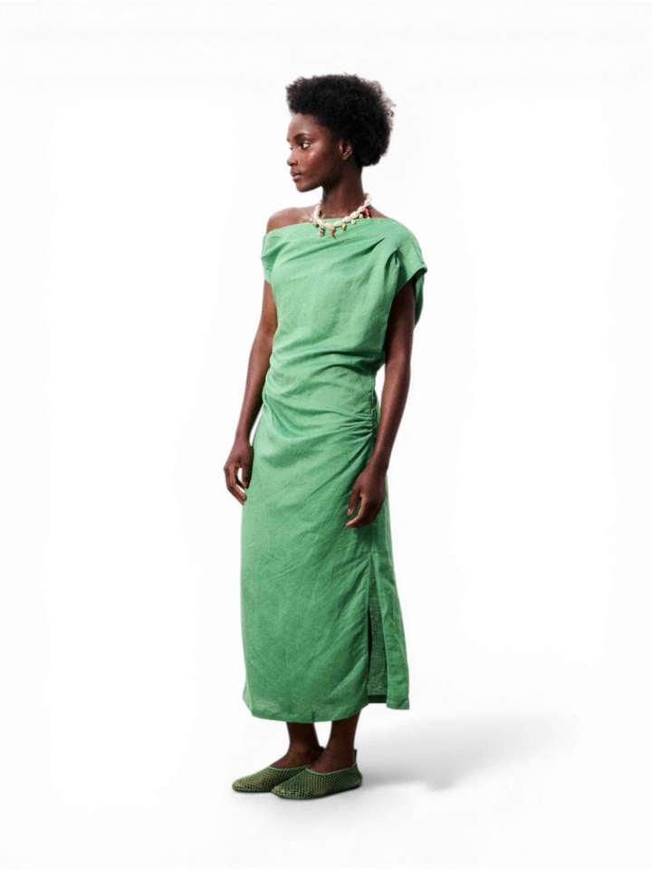 Groen casual kleed Morere FRNCH