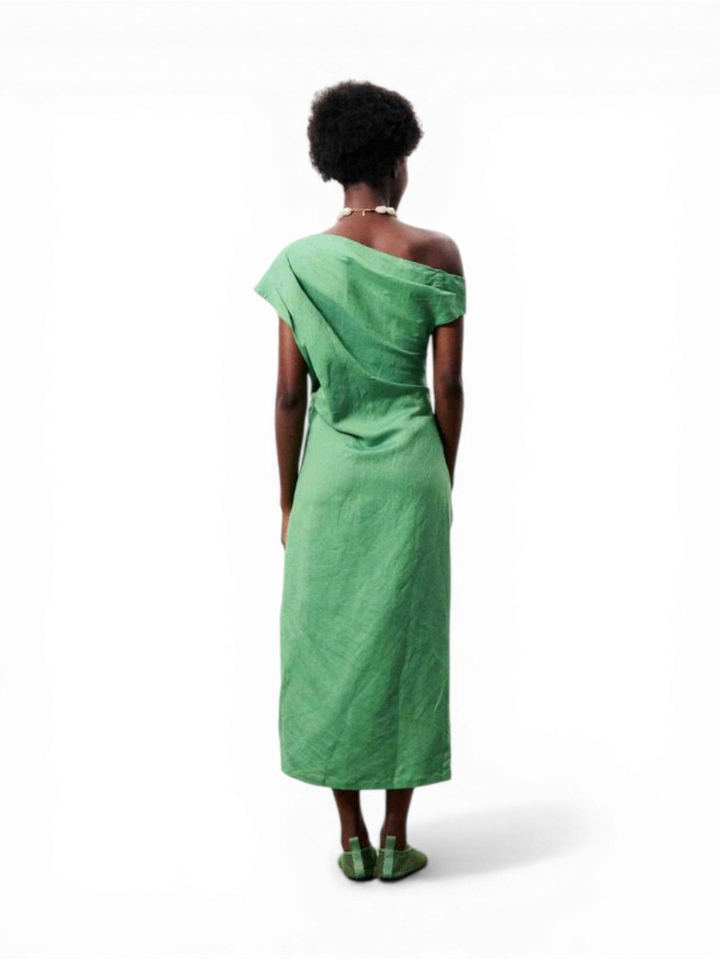 Groen casual kleed Morere FRNCH