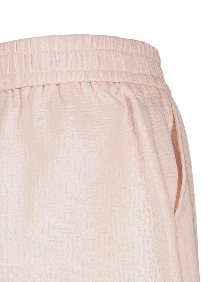 Lichtroze short met rood detail Celestea FRNCH