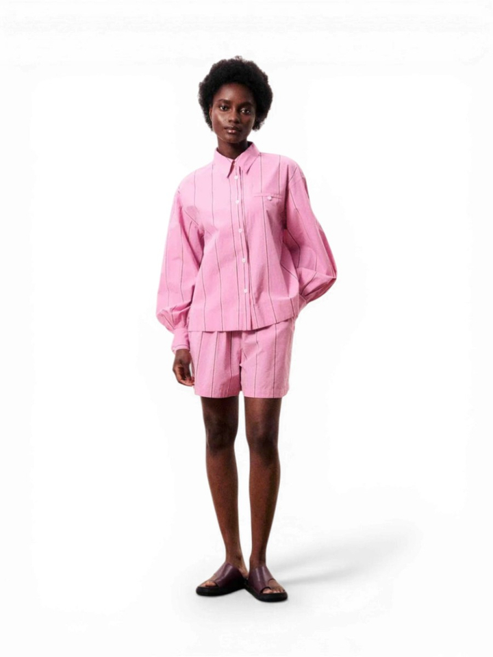 Roze blouse Nazare Frnch 