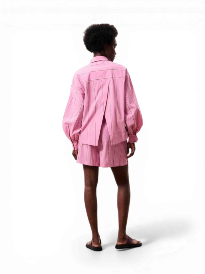 Roze blouse Nazare Frnch 