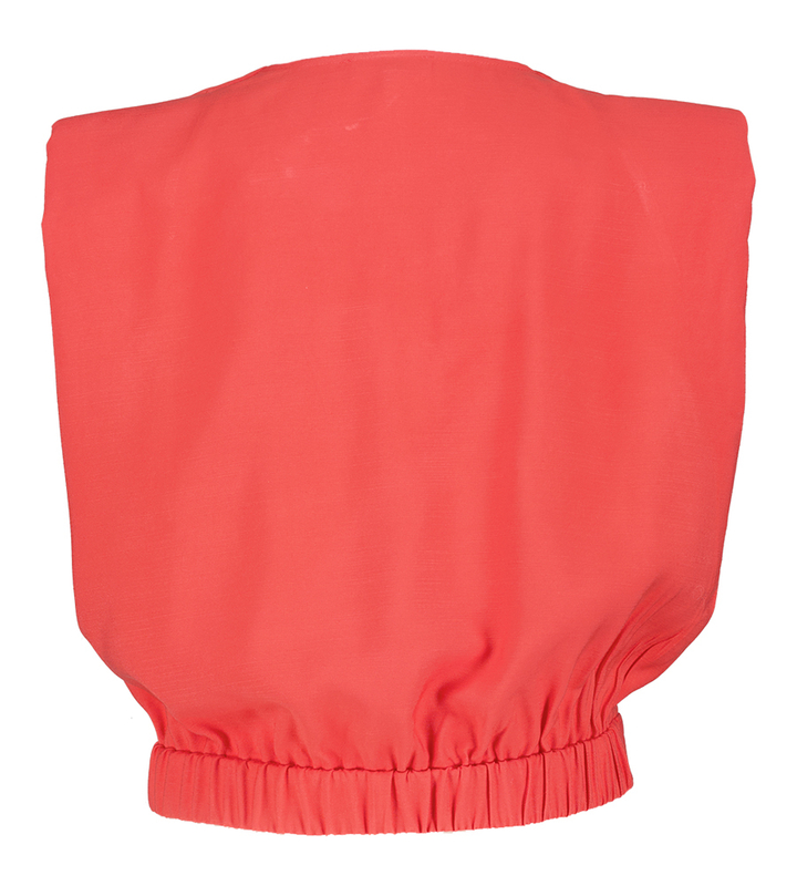 Rode wikkelblouse Laos Suncoo 
