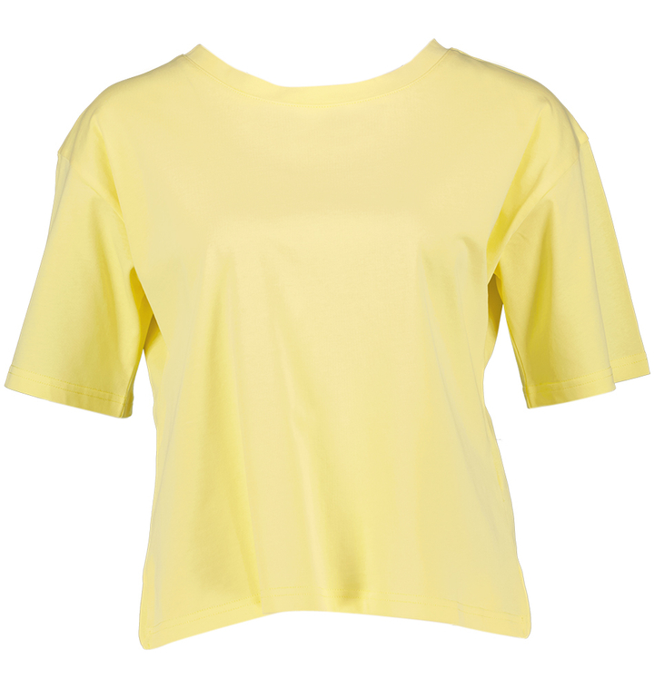 Gele T-shirt met open rug Marti Suncoo