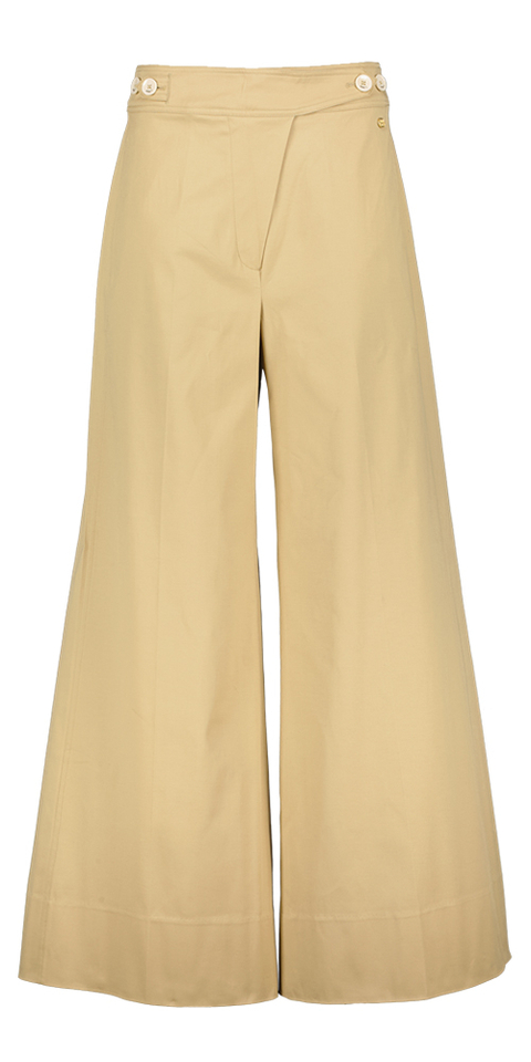 Beige flared broek Regina Josh V