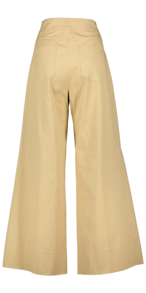 Beige flared broek Regina Josh V