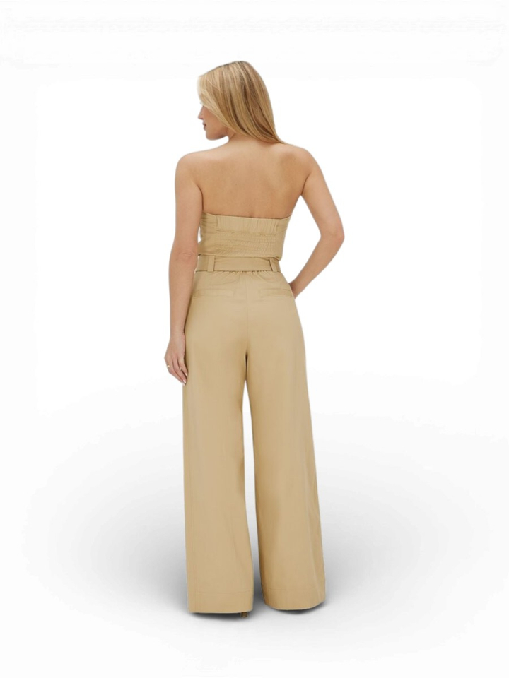 Beige jumpsuit Myra Josh V