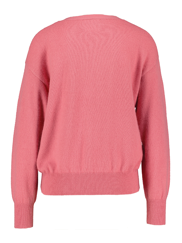Roze wollen cardigan Aspen Twns