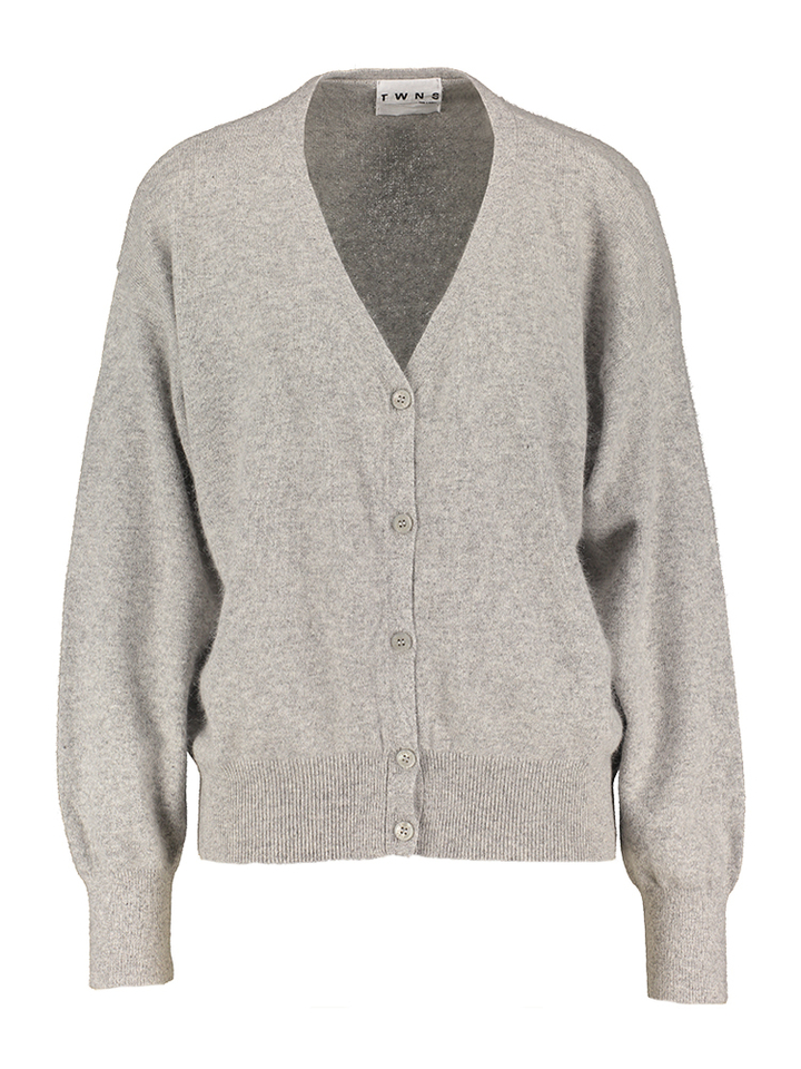 Grijze wolen gilet Aspen Twns