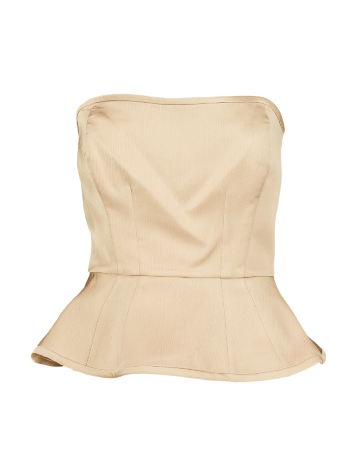 Vieux roze feestelijke bustier top Access 