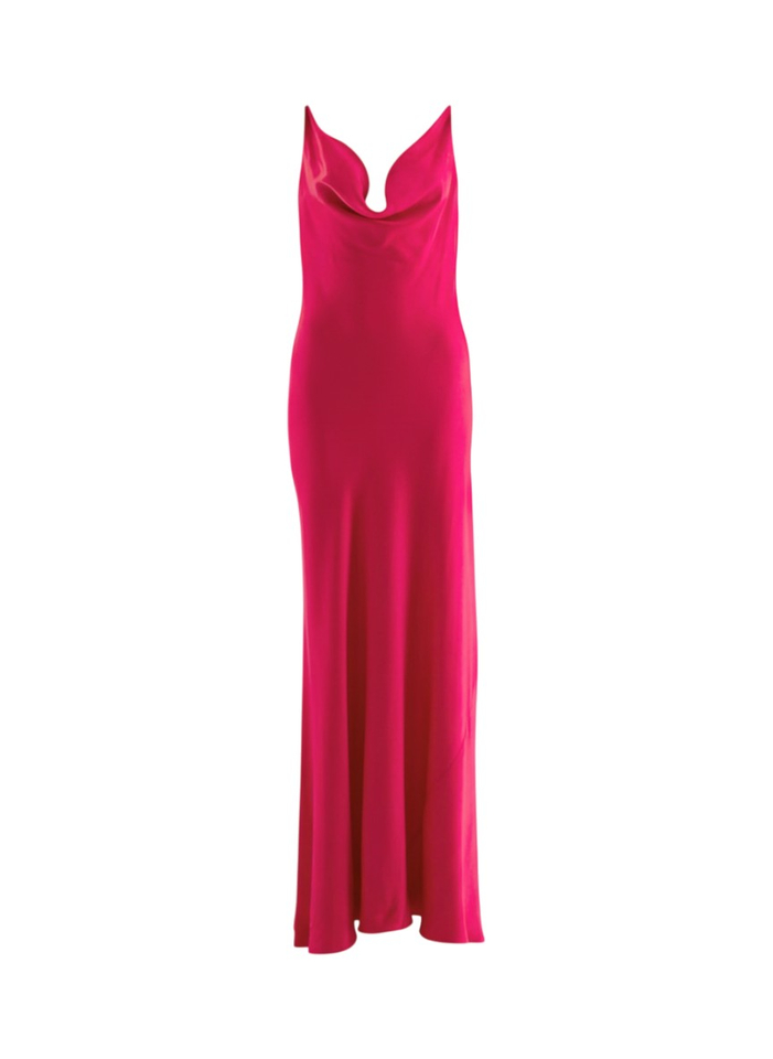 Roze feestelijke maxi-jurk Access