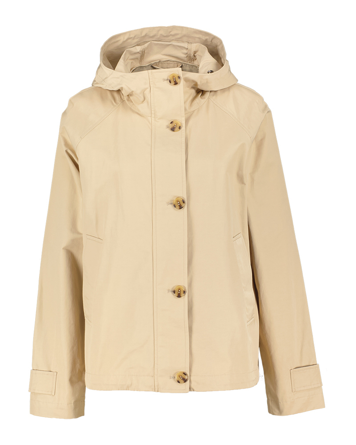 Beige regenjas Elfie Milestone
