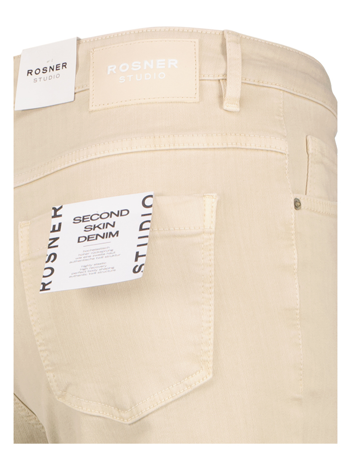 Beige jeansbroek Antonia Bootcut Rosner 