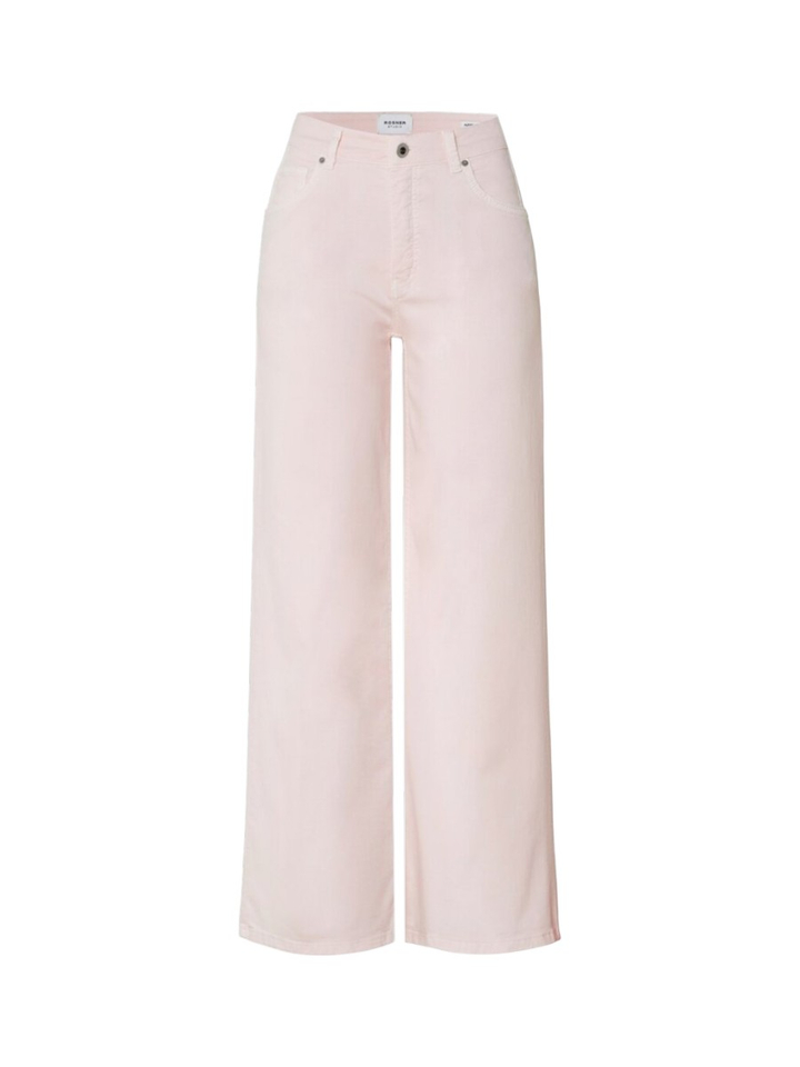 Roze straight broek Audrey Wide Leg Rosner 