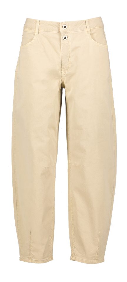 Beige tapered broek Mara Tapered Detail Rosner